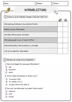 Vorschau - Arbeitsblätter - Wärmeleitung Physik Arbeitsblätter mit Lösungen Lesetext - Seite 2