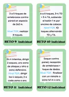 Vista previa - Juegos / Gamificación - 24 Retos de voleibol multinivel - página 2