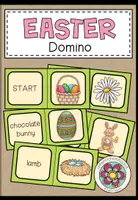 Vorschau - Spiele - EASTER - Domino - Deckblatt