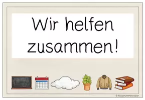 Vorschau - Bildkarten - Klassendienste (Classroom Management) - Seite 2