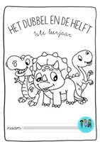 Voorbeeld - bundeltje helft en dubbel tot 20 - Voorblad