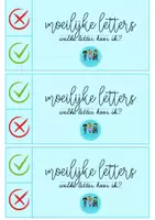 Voorbeeld - spel knijpkaarten moeilijke letters - Pagina 1