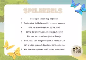 Voorbeeld - Spel schrijven van letters - Pagina 2