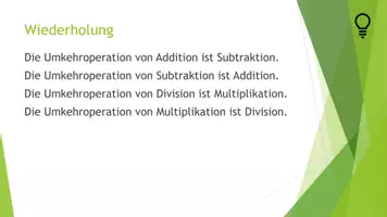 Vorschau - Arbeitsblätter - Geichungen lösen mit einer Variable (PP + 3x differenzierte AB) - Seite 2