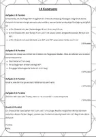 Vorschau - Klassenarbeiten - LK Kongruenz 1 - Deckblatt