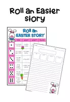 Vorschau - Arbeitsblätter - Roll an Easter story (Writing activity) - Seite 1