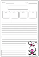 Vorschau - Arbeitsblätter - Roll an Easter story (Writing activity) - Seite 3