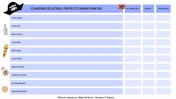 Vista previa - Evaluación - EVALUACIÓN DEL PROYECTO MUNDO PIRATA - página 2