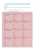 Vorschau - Arbeitsblätter - Französisch: Ferienbingo - Ostern - Seite 2