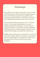 Vorschau - Arbeitsblätter - Lesespaziergang bis zum V (Kl.1/2) - für Flex und Flora - Seite 1