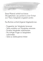 Vorschau - Arbeitsblätter - Mein Satzglieder-Übungsbüchlein - Seite 2