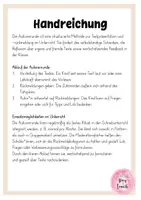 Vorschau - Merkblätter - Autorenrunde nach Beate Leßmann (Kl. 3/4) - Seite 1