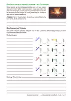 Vorschau - Unterrichtsreihen - Kursstufe Physik 7.1: Der Fotoeffekt (PDF, DOCX, Musterlösung) - Seite 1