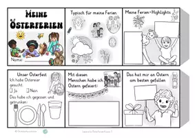 Vorschau - Unterrichtsreihen - Großes fachübergreifendes Materialpaket Ostern Klasse 1 - Seite 3