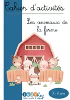 Aperçu - Feuilles d'exercices - Cahier d'activité 3-6 ans - les animaux de la ferme - Page 1