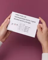 Vorschau - Bildkarten - lineare Funktionen Lernkartenset DIN A5 Format - Deckblatt