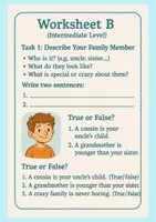 Vorschau - Arbeitsblätter - Pauker Englisch (Jg.5–6) – My Crazy Family - Seite 3