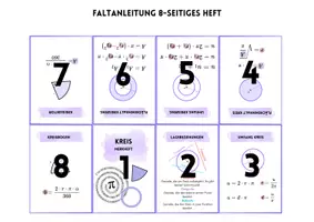 Vorschau - Merkblätter - Merkheft - Kreis und Kreisteile - Seite 3