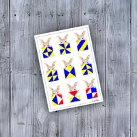 Vorschau - Stationenlernen - 🐰🐥 Würfelmosaik 2x2 Hase Küken Mustervorlagen Freiarbeit Frühling - Deckblatt