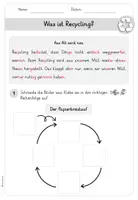 Vorschau - Arbeitsblätter - Papier-Recycling - Tafelmaterial und Arbeitsblatt - Seite 3