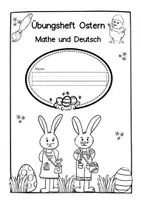 Vorschau - Arbeitsblätter - Ostern Klasse 1, Arbeitsblätter Deutsch und Mathe, Lernheft - Seite 2