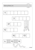 Vorschau - Arbeitsblätter - Mathe Mini-Lerntheke / Frühling / Kl. 1 - Seite 2