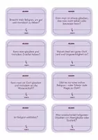 Vorschau - Aufgabenkarten - Religion⎮Religionsphilosophie - 24 Gesprächskarten - Seite 3