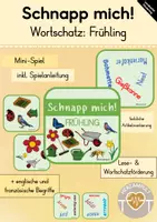 Vorschau - Spiele - Schnapp mich (Wortschatz: Frühling) - Deckblatt