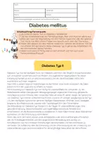 Vorschau - Arbeitsblätter - Diabetes mellitus – Vergleich Typ 1 & Typ 2 als Partnerpuzzle (Pflegeberufe) - Seite 2
