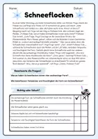 Vorschau - Arbeitsblätter - Pingos Lesewerkstatt - Winter - Lesegeschichten mit Fragen - Seite 1