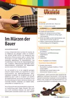 Vorschau - Stundenentwürfe - Im Märzen der Bauer - Liedbegleitung mit der Ukulele - Deckblatt