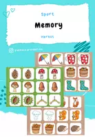 Vorschau - Spiele - Memory Herbst - Deckblatt