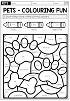 Vorschau - Arbeitsblätter - COLOURING FUN - Sparpaket (wachsendes Paket) - Seite 2