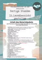 Vorschau - Unterrichtsreihen - 12 Lernübersicht gestalten - Ethik in der Oberstufe - Deckblatt