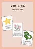 Vorschau - Bildkarten - Paket "Bewegung im Morgenkreis" - Seite 1
