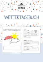 Vorschau - Arbeitsblätter - Wettertagebuch - kostenlose Vorlage - Deckblatt