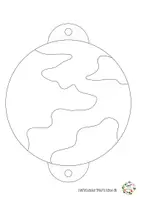 Vorschau - Mal- und Bastelvorlagen - Planeten-Girlande für das Klassenzimmer - Seite 3