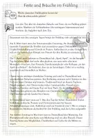 Vorschau - Stundenentwürfe - Feste und Bräuche im Frühling - Materialpaket, Stundenentwurf DaF/DaZ - Seite 2