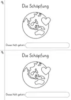 Vorschau - Arbeitsblätter - Schöpfung bestaunen und bewahren - Arbeitsheft, Klasse 1-2 - Seite 1