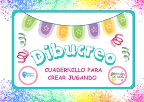Vista previa - Hojas de trabajo - CUADERNO DIBUCREO. DIBUJO CREATIVO. - página 1