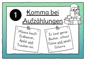 Vorschau - Arbeitsblätter - Materialpaket: Kommasetzung / Kommaregeln - Seite 3