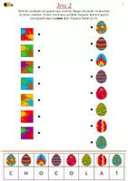 Aperçu - Apprentissages en autonomie - Livret d'enquête - Pâques & Chocolat - Niveau 1 - Page 3