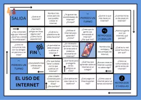 Vorschau - Spiele - Brettspiel Internet Spanisch (Juego de mesa: El uso de Internet) - Seite 1