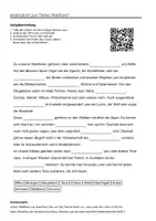 Vorschau - Arbeitsblätter - Lernposter + Arbeitsblätter zum Thema "Waldtiere" + Lösung & MP3 + Infografik - Seite 1