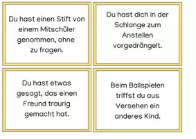 Vorschau - Spiele - Entschuldigen - Konflikte nachspielen - Seite 1