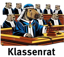 Vorschau - Anderer Materialtyp - Klassenrat mit Capybaras - Deckblatt