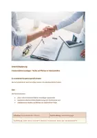 Vorschau - Stundenentwürfe - Arbeitsrechtliche Grundlagen – Rechte & Pflichten im Arbeitsverhältnis, Unterrichtssequenz 2-9 UE - Seite 1
