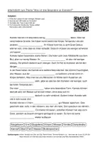Vorschau - Arbeitsblätter - Arbeitsblätter zum Thema "Was ist das Besondere an Kamelen?" + Lösung & MP3 + Mindmap + Infografik - Deckblatt