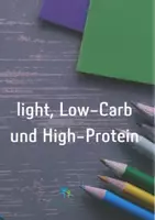 Vorschau - Arbeitsblätter - Light, Low Carb und High Protein Text Aufgaben Lösung - Deckblatt