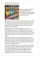 Vorschau - Arbeitsblätter - Light, Low Carb und High Protein Text Aufgaben Lösung - Seite 1